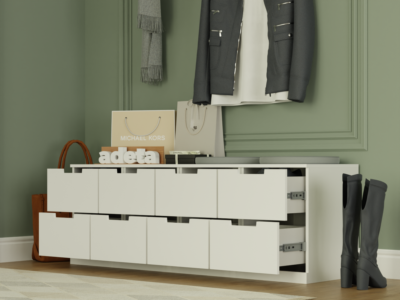 Нордли 24 white ИКЕА (IKEA) изображение товара