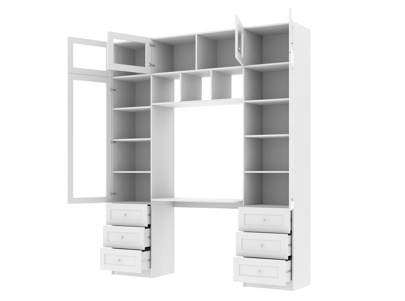 Билли 365 white ИКЕА (IKEA) с рабочим местом изображение товара