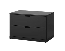 Изображение товара Нордли 43 black ИКЕА (IKEA) на сайте bintaga.ru