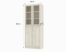 Изображение товара Билли 334 oak white craft ИКЕА (IKEA) на сайте bintaga.ru