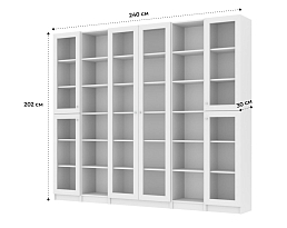 Изображение товара Билли 368 white ИКЕА (IKEA) на сайте bintaga.ru