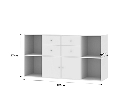 Изображение товара Билли 128 white ИКЕА (IKEA) на сайте bintaga.ru